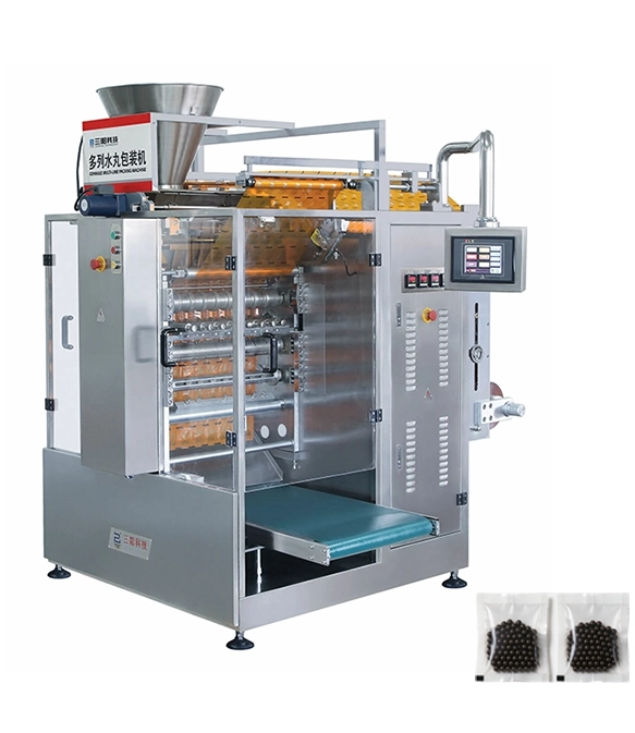 DXDO-W900E Water Pills four side sealing & multi-line packing machine